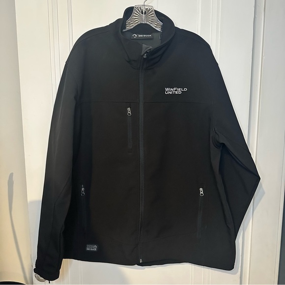 Dri Duck Men's Black Softshell Performance Jacket XL NWOT WinField United